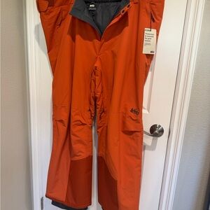 REI Co-op Powderbound Insulated Pants in Bold Orange